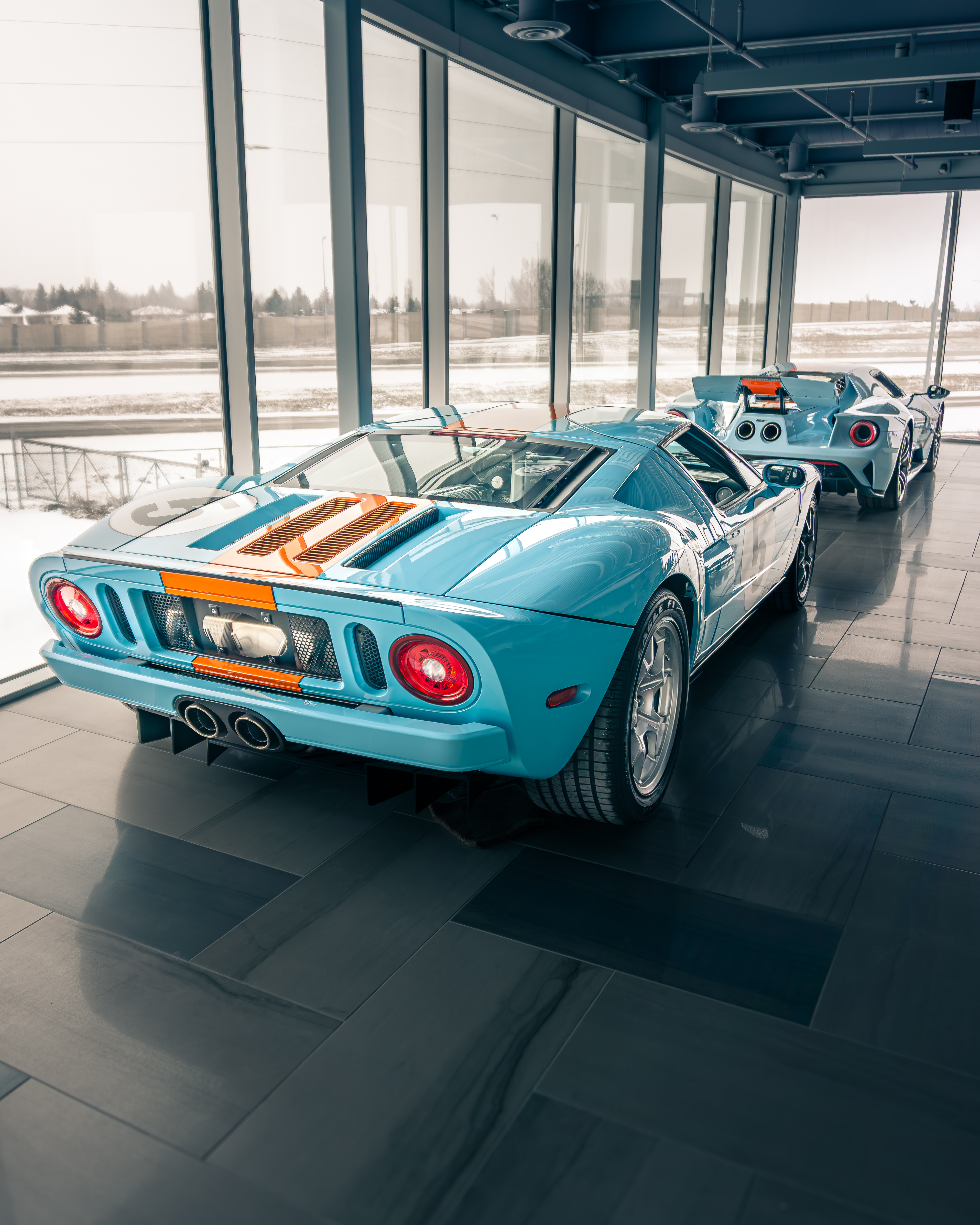Both Ford GT's