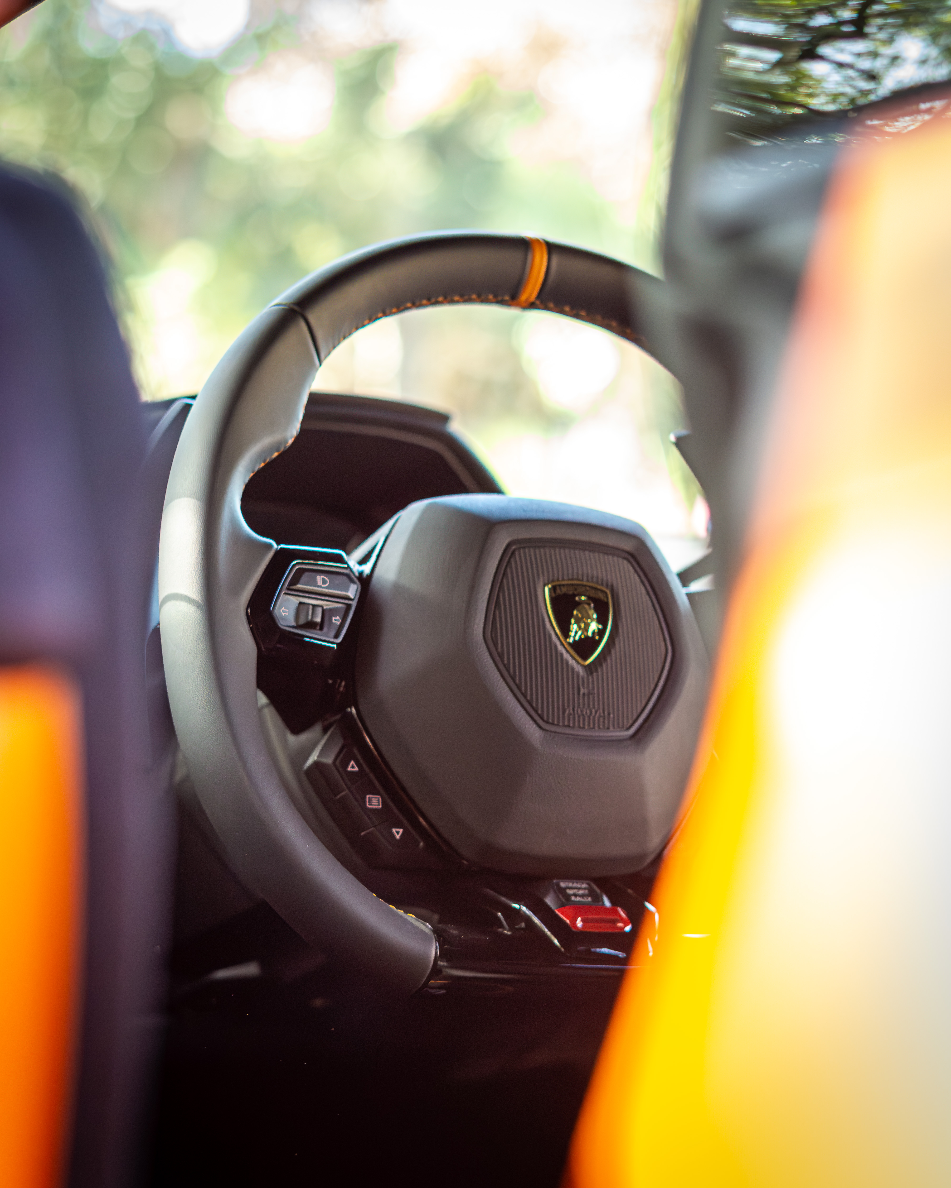 Lamborghini Sterrato Interior